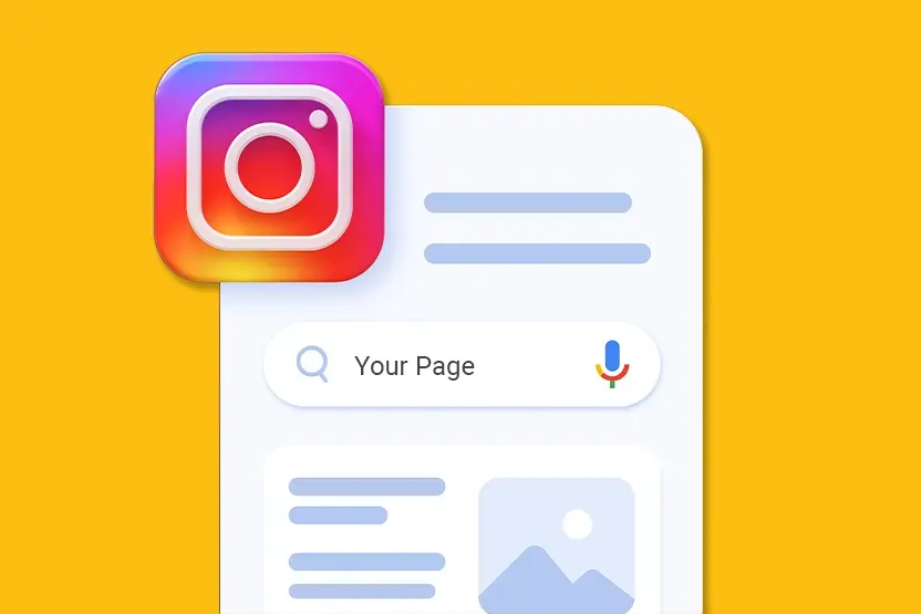 آموزش ثبت پیج اینستاگرام در گوگل