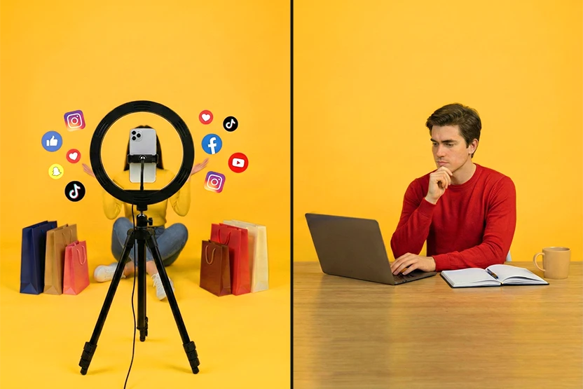 تفاوت بین اینفلوئنسر و بلاگر چیست؟ فرق بلاگری و اینفلوئنسری